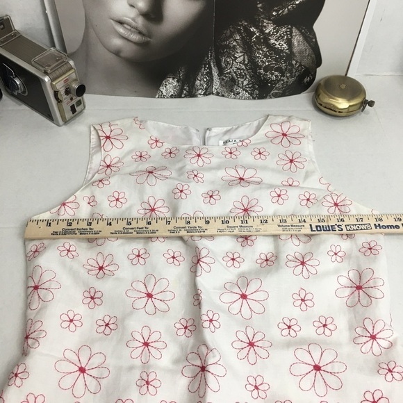 Vintage 90s Plaza South Petite Dress | Linen Blend · Cottagecore / Garden Party - Picture 7 of 10